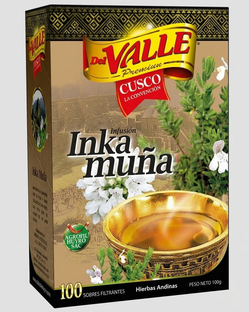 inka muña 100 unidades - Del Valle Cusco