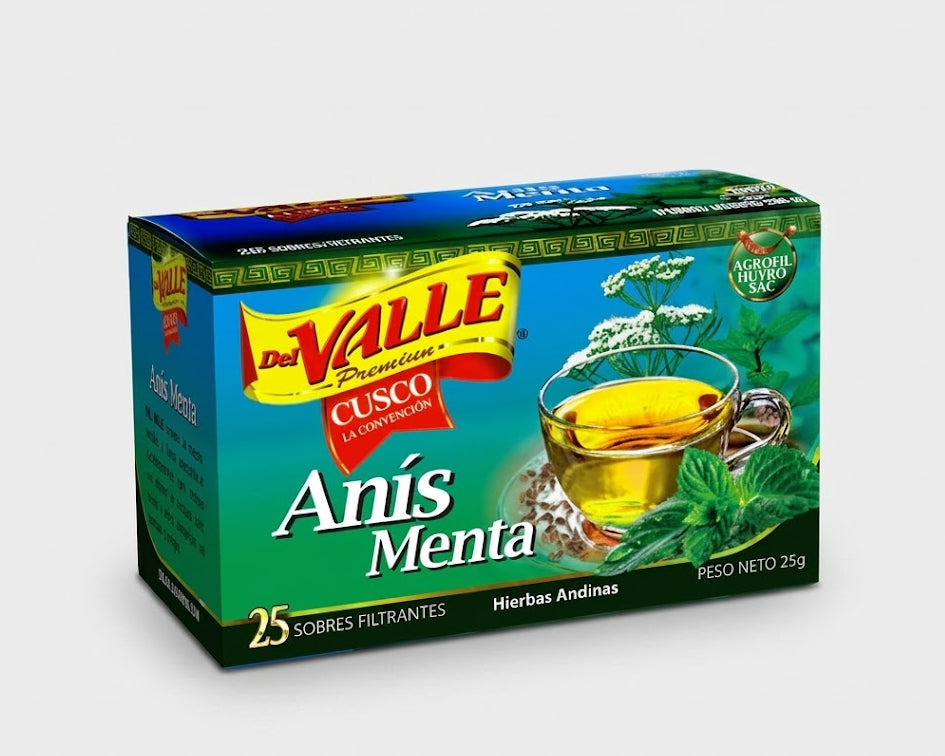 ANIS MENTA 25 UNIDADES - DEL VALLE CUSCO