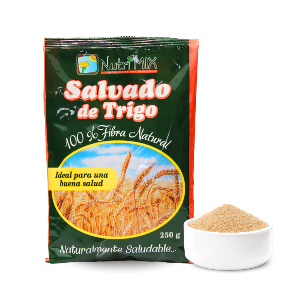Salvado de trigo fino (250 gr) - NutriMix
