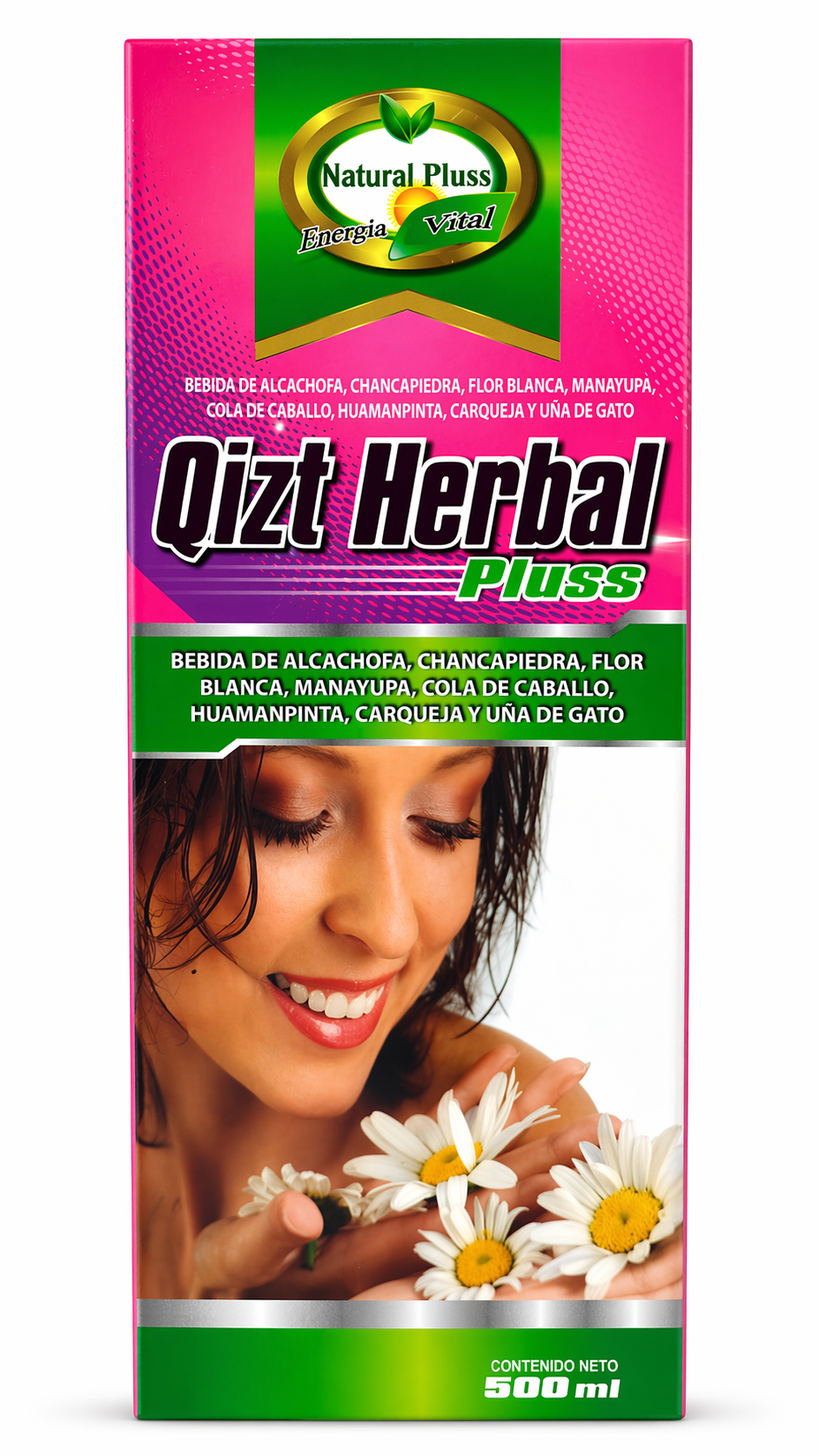 QIZT HERBAL PLUSS (500 ML) - NATURAL PLUSS