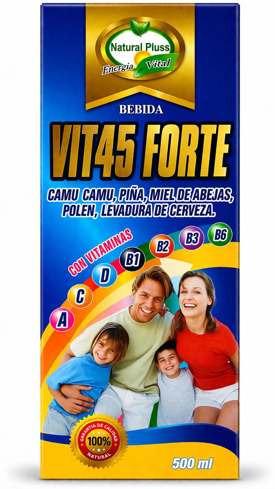 VIT45 FORTE (500 ML) - NATURAL PLUSS