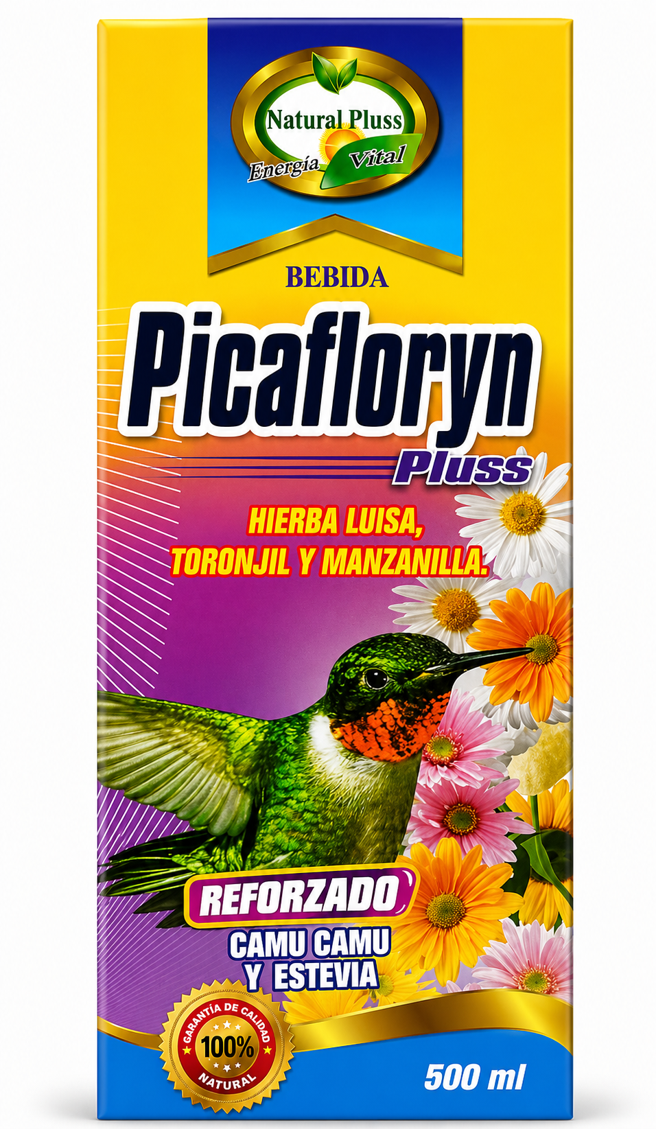 PICAFLORYN PLUSS (500 ML) - NATURAL PLUSS