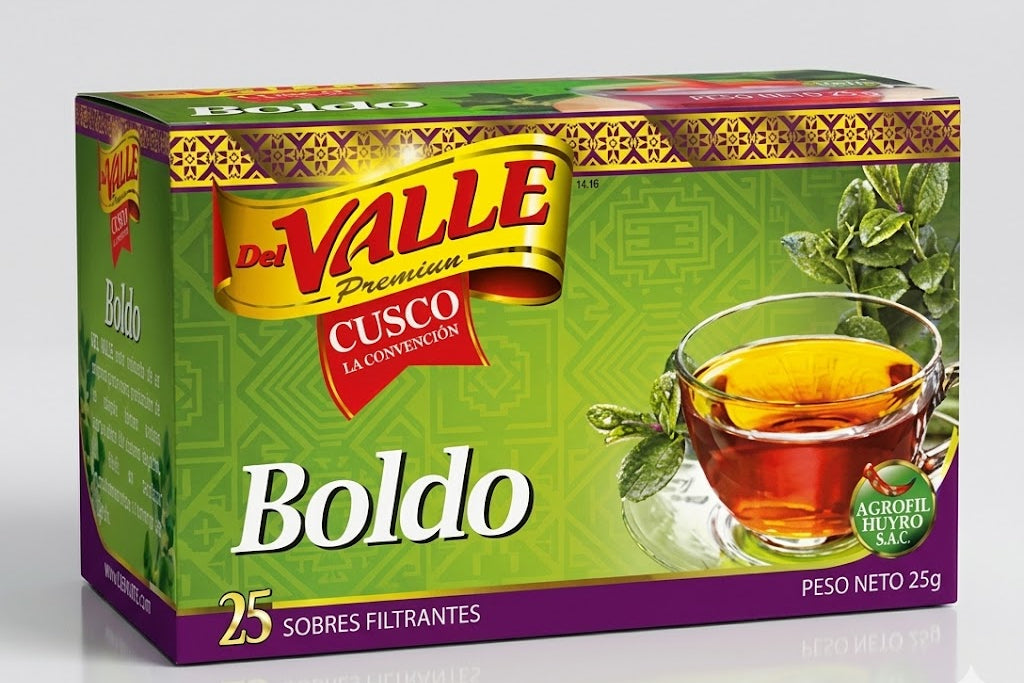 boldo 25 unidades - Del Valle Cusco