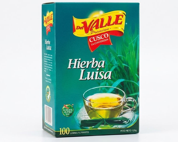 Hierba Luisa 100 unidades - Del Valle Cuzco
