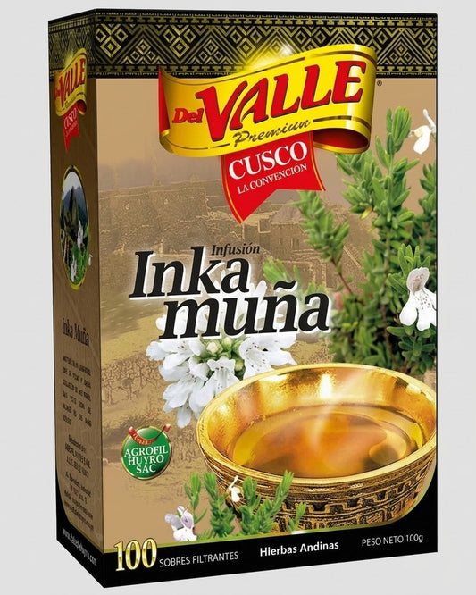 inka muña 100 unidades - Del Valle Cusco