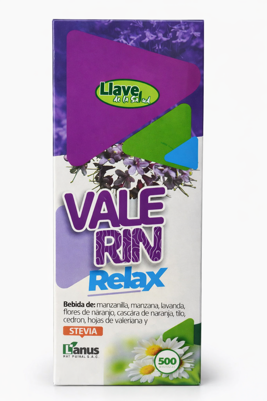 VALERIN RELAX (500 ML) - LLAVE DE LA SALUD