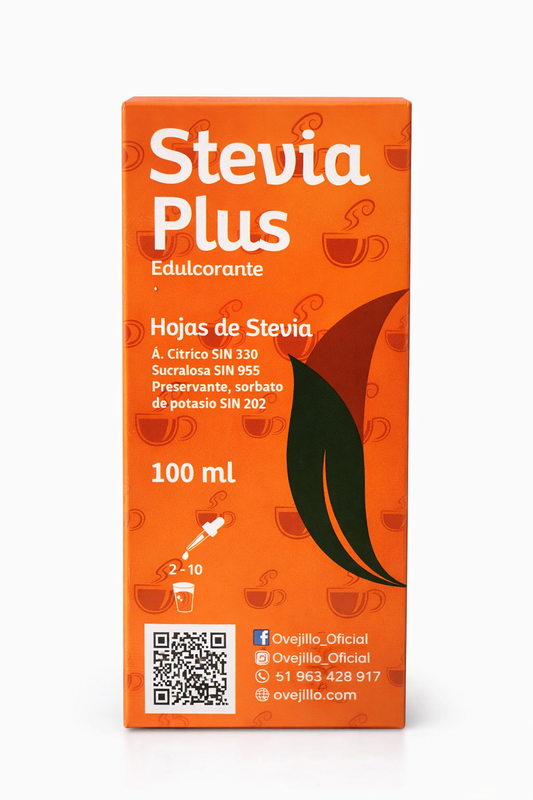 STEVIA PLUS (100 ML) - OVEJILLO