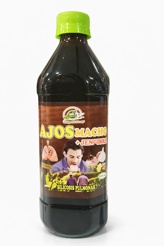 AJO MACHO + JENGIBRE (500 ML) - MILI NATURAL