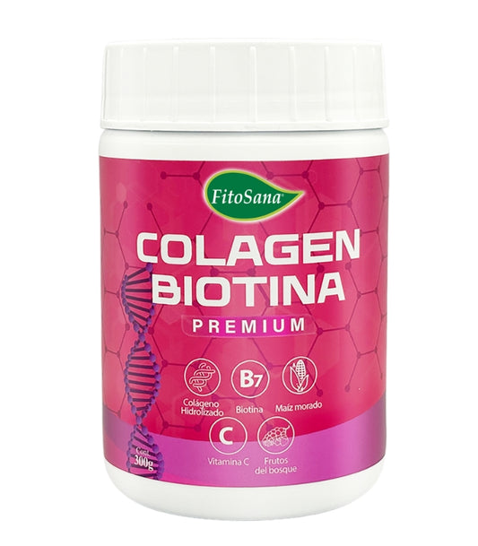 Colagen Biotina Premium  (Batido en Polvo 300gr.) - Fitosana