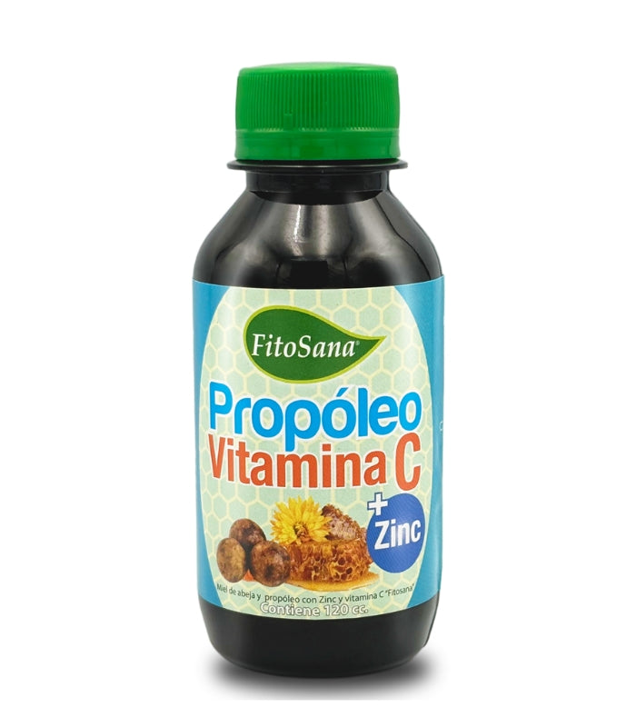 Propóleo Vitamina C + Zinc (120 ml) - Fitosana