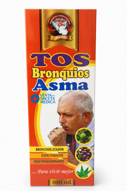 TOS BRONQUIOS ASMA (500 ML) - MILI NATURAL