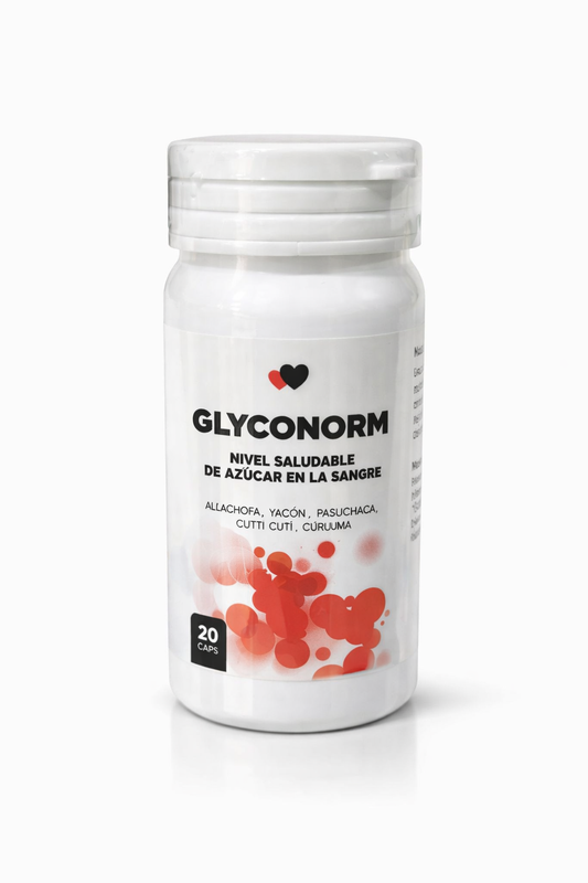 GLYCONORM (20 CÁPSULAS) - LABORATORIOS ORGANIC'S NATURAL