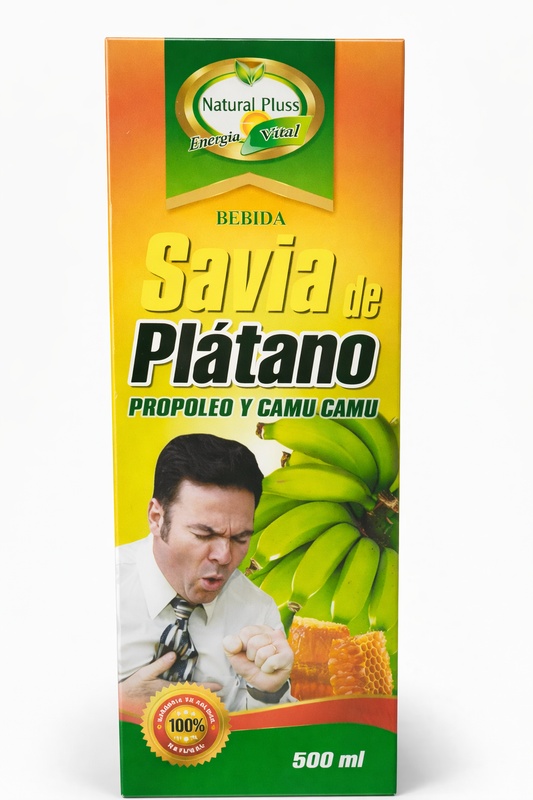 SAVIA DE PLATANO (500 ML) - NATURAL PLUSS