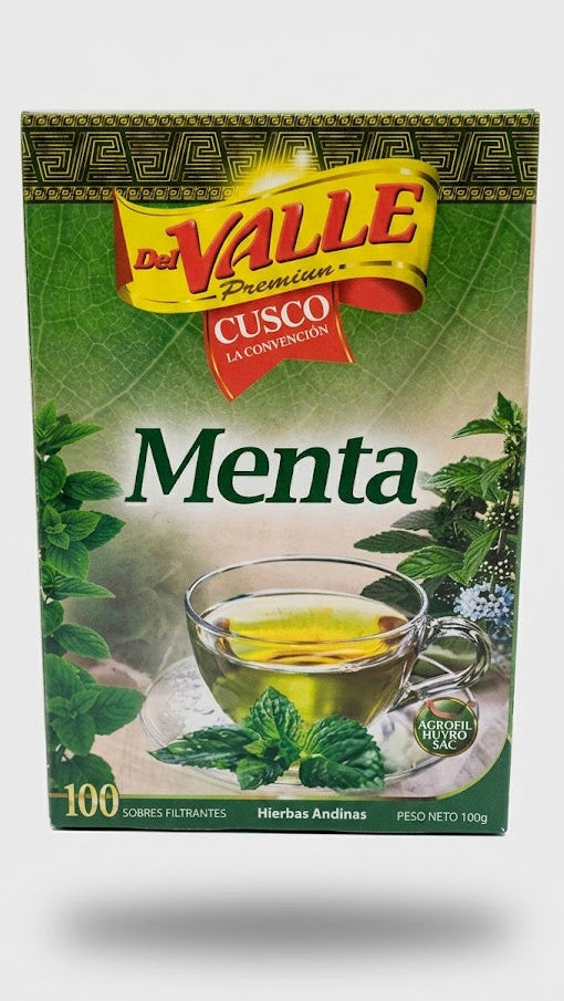 Menta 100 unidades - Del Valle Cuzco