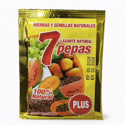 7 PEPAS LAXANTE NATURAL (20 GR)