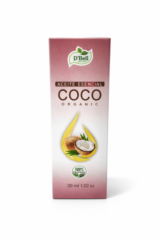 ACEITE ESENCIAL DE COCO ORGANIC (30 ML) - D'BELL
