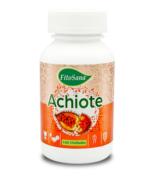 Frasco Achiote (100 cápsulas) - Fitosana