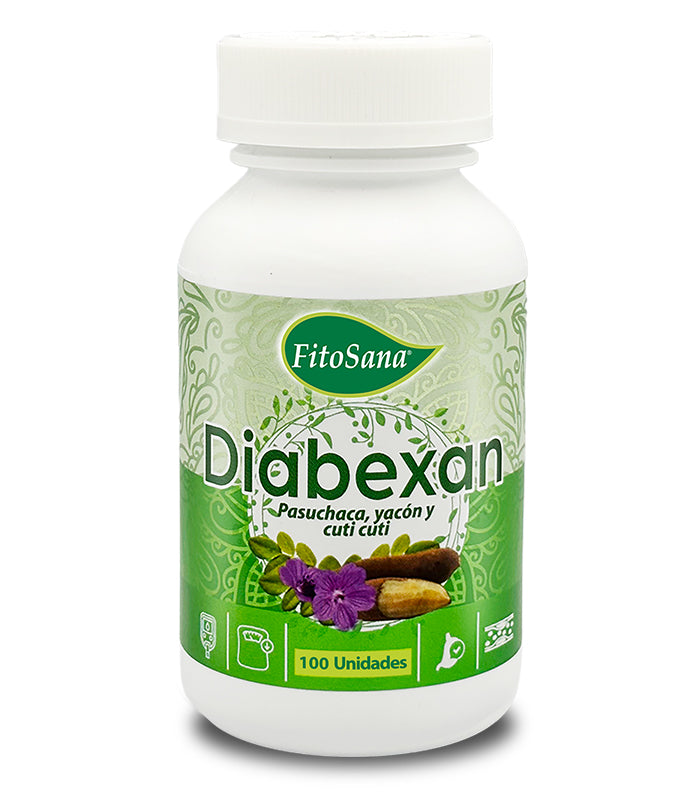 Frasco Diabexan (100 cápsulas) - Fitosana
