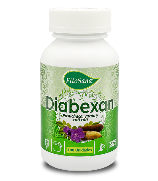 Frasco Diabexan (100 cápsulas) - Fitosana