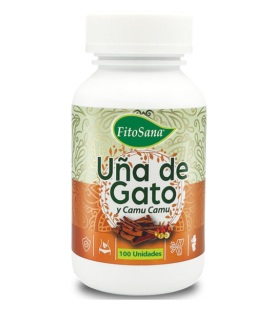 Frasco Uña de Gato (100 cápsulas) - Fitosana