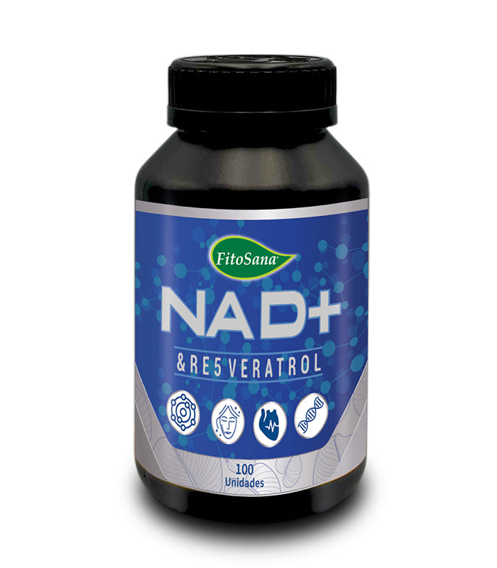 FRASCO NAD + & RE5VERATROL (100 cápsulas) - Fitosana