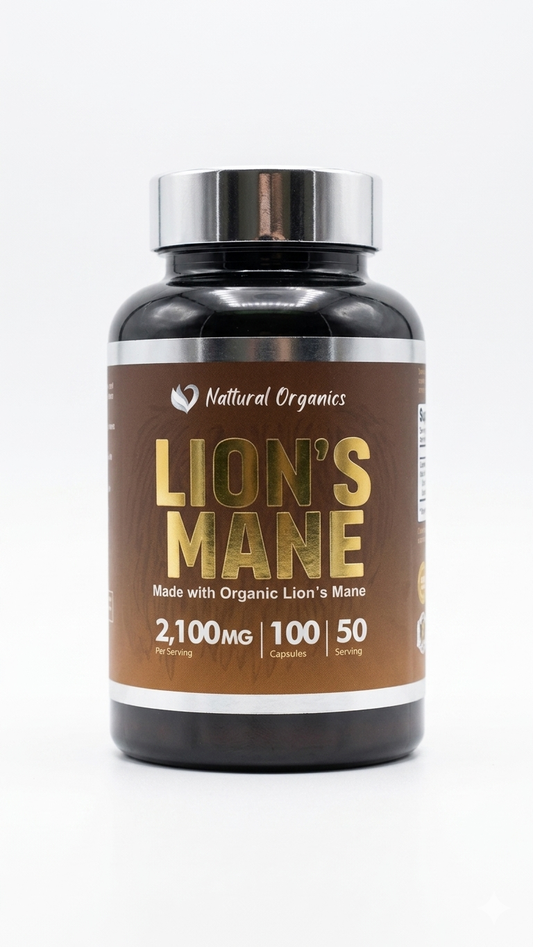LIONS'S MANE - NATTURAL ORGANICS