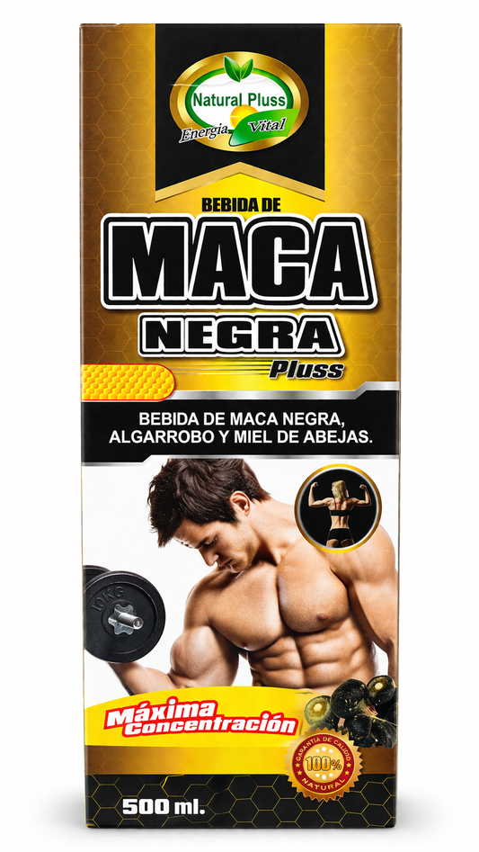 MACA NEGRA PLUSS (500 ML) - NATURAL PLUSS