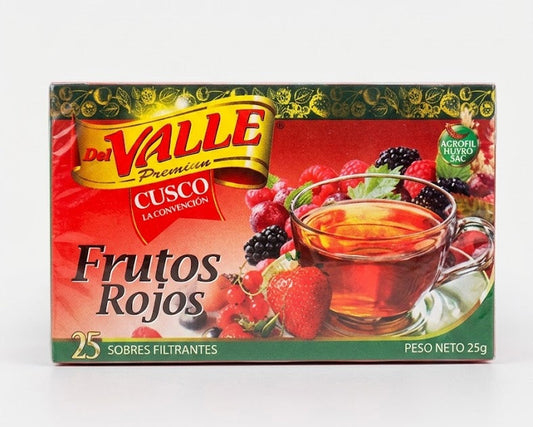 FRUTOS ROJOS 25 UNIDADES - DEL VALLE CUSCO