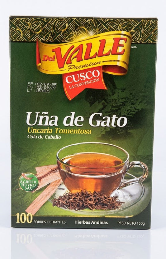 uña de gato 100 unidades - Del Valle Cuzco