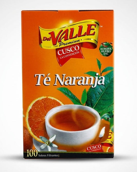 TE DE NARANJA 100 UNIDADES - DEL VALLE CUSCO