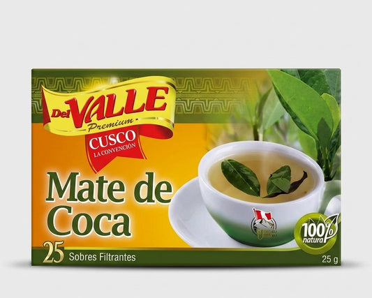 Mate de coca 25 unidades - Del Valle Cuzco