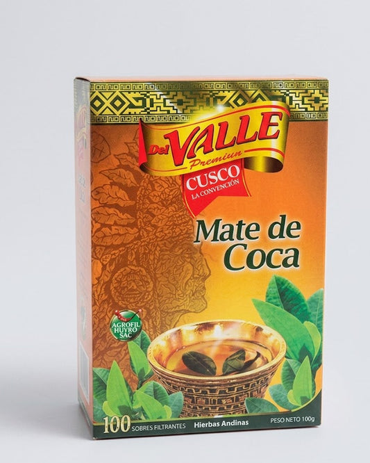 Mate de coca 100 unidades - Del Valle Cuzco