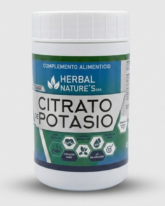 CITRATO DE POTASIO (BATIDO 500 GR) - HERBAL NATURE'S