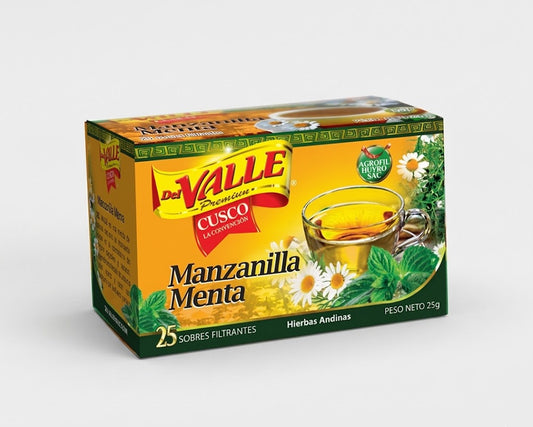 MANZANILLA MENTA 25 UNIDADES - DEL VALLE CUSCO