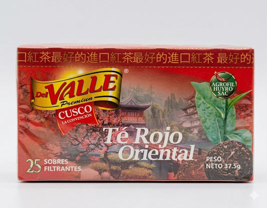 TE ROJO ORIENTAL 25 UNIDADES - DEL VALLE CUSCO